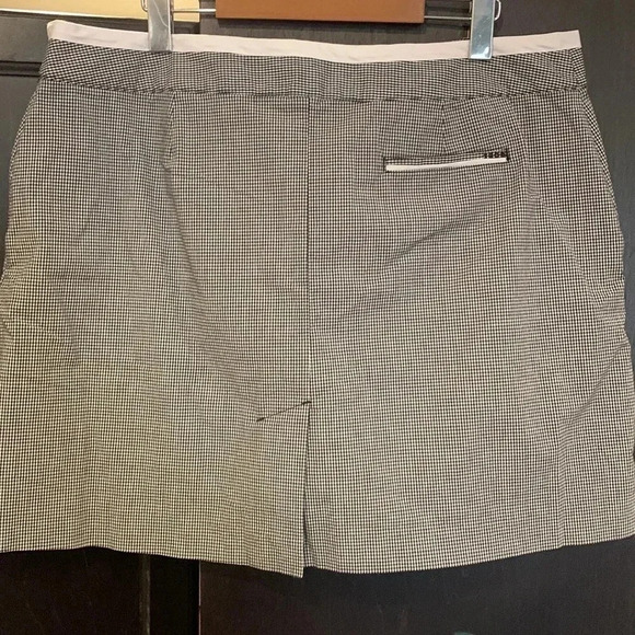 IZOD Gingham  Skort sz 16 - Picture 7 of 9